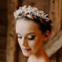 Green Crystal Headband, thumbnail 3 of 4
