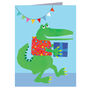 Mini Crocodile Greetings Card, thumbnail 2 of 3