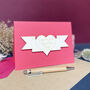Personalised Wooden Heart Valentine’s Keepsake Card, thumbnail 1 of 9