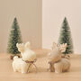 Christmas Reindeer Candle And Christmas Decoration, thumbnail 1 of 12