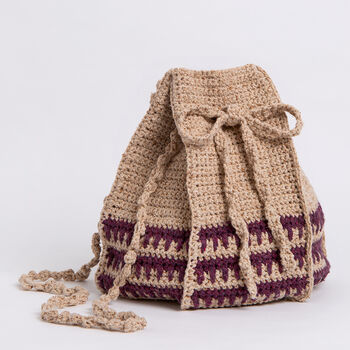 Indie Bucket Bag Crochet Kit, 7 of 9