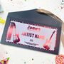 Personalised Concert Ticket In Foil, thumbnail 1 of 4