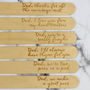 Personalised Funny Plant Marker Set For Dad, thumbnail 6 of 9