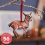 Baby Goat Hanging Wooden Decoration, thumbnail 1 of 10