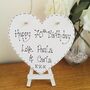 Personalised Birthday Special Occasion Name Heart Gift, thumbnail 6 of 7