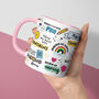 Thank You Teacher Mug Gift End Of Term Personalised, thumbnail 1 of 8