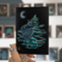 Bat In Christmas Tree Card, thumbnail 1 of 5