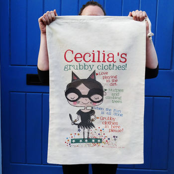 Personalised Child's Laundry Bag, 4 of 12