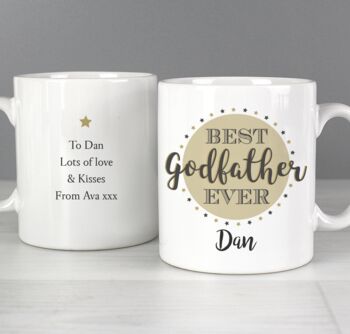 Personalised Best Godparent Mug, 2 of 6