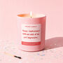 Funny Anniversary Gift For Wife Husband Partner Not Sick Of Me Yet Scented Candle, thumbnail 1 of 4
