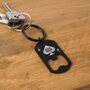 'Ace Dad' Black Bottle Opener Keyring | Key Accessory | Father's Day Gift, thumbnail 1 of 2
