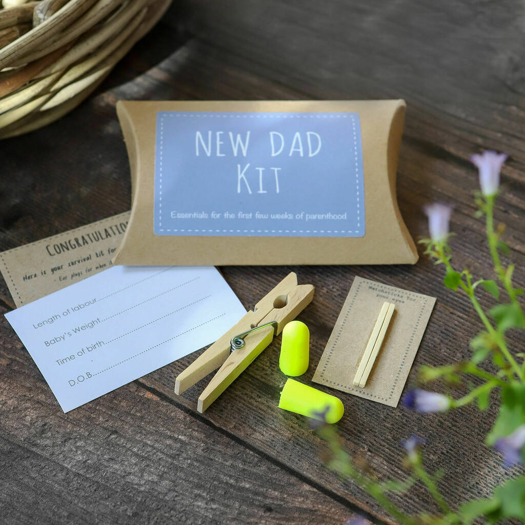 New Dad Kit Funny Gift Set Letterbox Gift, 1 of 7