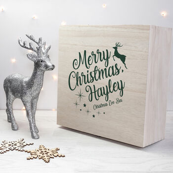 Personalised Rudolf Christmas Eve Box, 3 of 6