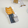 Colin Paper Doll Wrapping Paper Set, thumbnail 10 of 12
