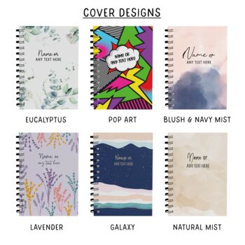 Personalised Student Planner | Choice Of Covers, 7 of 11