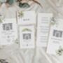 Venue Sketch Concertina Wedding Invitations, thumbnail 4 of 4