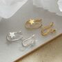 Gold Plated Or Sterling Silver Star Ear Cuffs, thumbnail 4 of 5