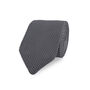 Men's Knitted Bow Tie In Dark Grey | Perfect Wedding Neck Tie For Groomsmen | Gents Woven Tie, thumbnail 6 of 9