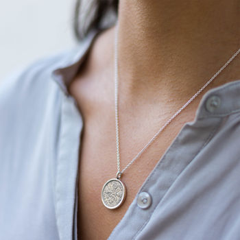 Lucky Sixpence Necklace In Sterling Silver, 2 of 9
