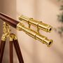 Nautical Telescope With Wooden Tripod, thumbnail 8 of 10