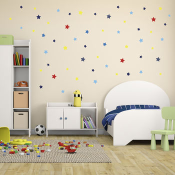 Star Wall Stickers Pack, 3 of 3