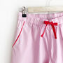 Pink And Red Cotton Pyjama Bottoms, Pink Pyjamas, thumbnail 4 of 7