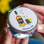 Funny Rum Compact Mirror For Mum, thumbnail 4 of 6
