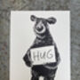 Bear Hug Screenprint, thumbnail 1 of 5