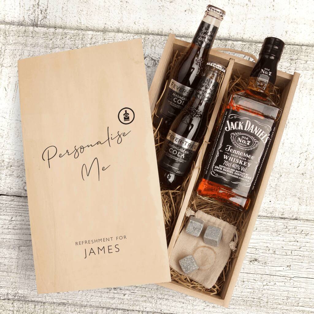 Personalised Jack Daniels Whiskey Gift Set, 1 of 8