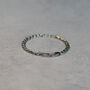 Figaro 5mm Men's Bracelet | Silver Stainless Steel / Rhodium Coating, thumbnail 5 of 8