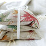 Leaves Linen Wheat Heat Bag, thumbnail 3 of 6
