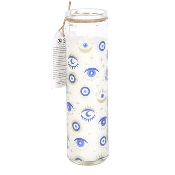 All Seeing Eye White Sage Tube Candle, 2 of 3