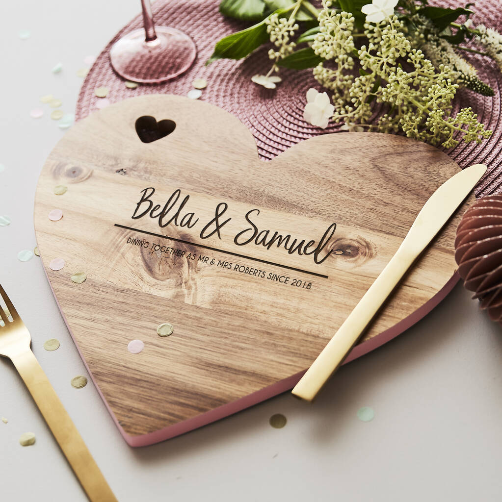 Personalised Engraved Chopping Board By Sophia Victoria Joy ...