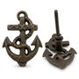 Antique Brass Anchor Drawer Pull, thumbnail 1 of 9