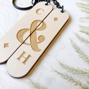 Personalised 'Better Together' Keyring, 2 of 6