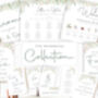 Wedding Order Of The Day Board Whimsical Floral, thumbnail 7 of 7