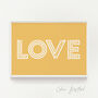 Love Print With Hidden Personalised Secret Message, thumbnail 9 of 10