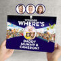 Personalised Family Photo Gift Book 'Wonder Where’s The Three Of Us?', thumbnail 1 of 9