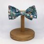 Liberty Self Tie Bow Tie In Green Strawberry Thief, thumbnail 4 of 5