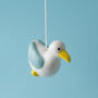 Ceramic Seagull Bird Light Pull | Home Accessory, thumbnail 1 of 5