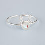 Sterling Silver Deer Adjustable Ring, thumbnail 3 of 4