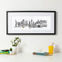 New York Skyline Cityscape Fine Art Print, thumbnail 2 of 4