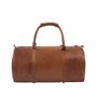 Personalised Leather Classic Duffle Weekend Bag, thumbnail 7 of 12