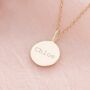 Sterling Silver Sia Personalised Star Sign Necklace, thumbnail 7 of 12