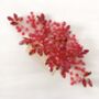 Vibrant Red Crystal Hair Comb, thumbnail 5 of 5