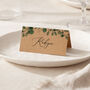 Blue Eucalyptus Wedding Place Cards, thumbnail 2 of 2
