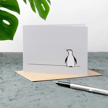 Penguin Cards, Pack Of Four, 4 of 4