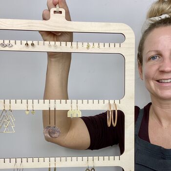 Earring Storage Hanger Large Pebbles, 5 of 7