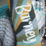 Custom Stripe Christmas Stocking, thumbnail 3 of 7