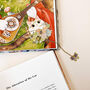 Personalised Kitty Flower Bouquet Butterfly Bookmark, thumbnail 2 of 9